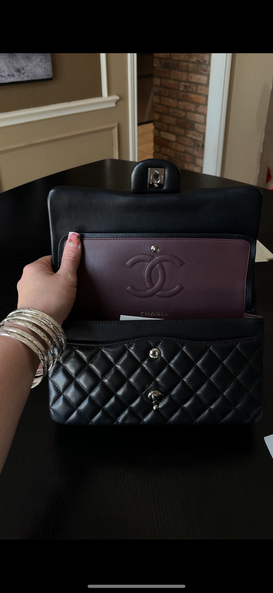 BLACK CC BAG MEDIUM