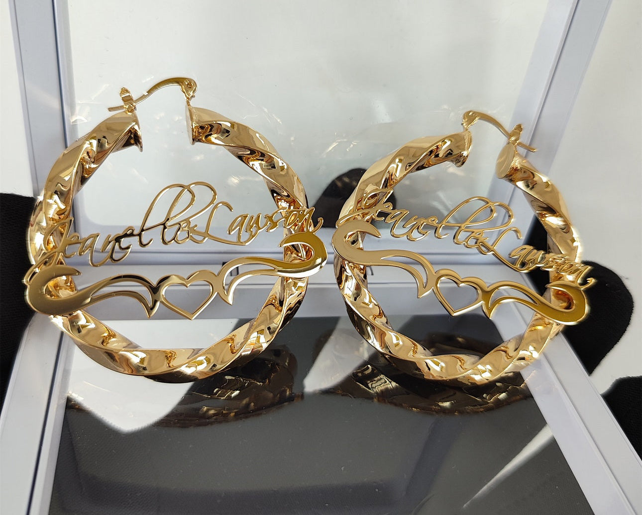 CUSTOM HOOP EARRINGS