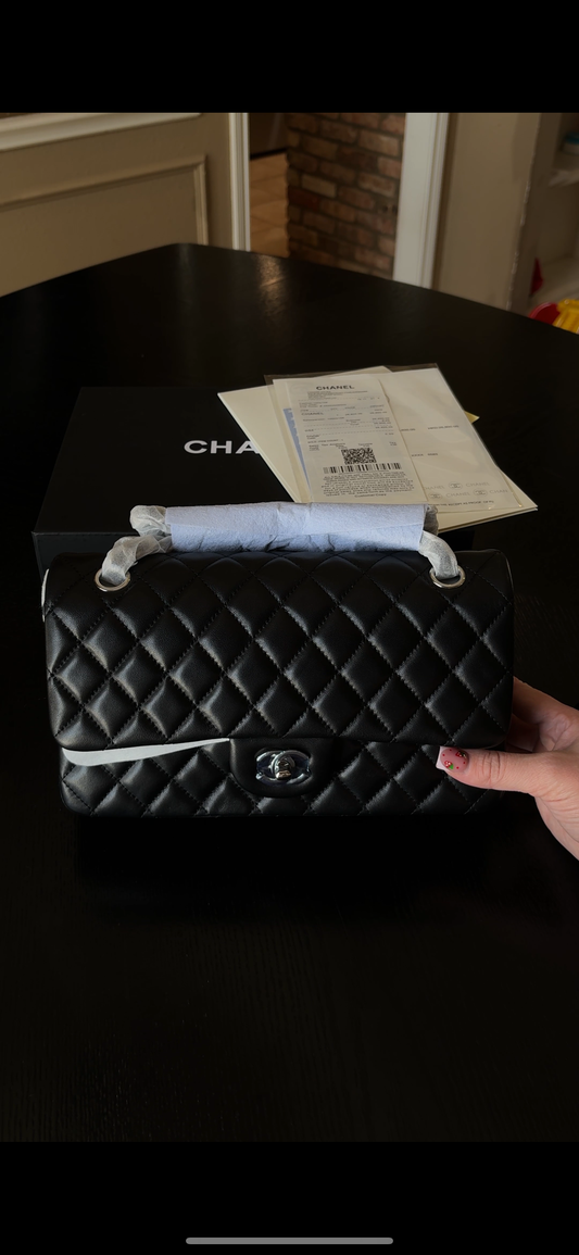 BLACK CC BAG MEDIUM
