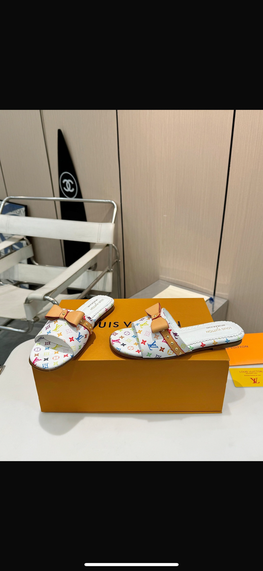 LV SANDAL BOW